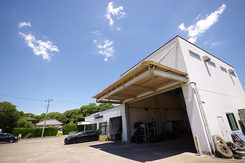 タイヤ展示